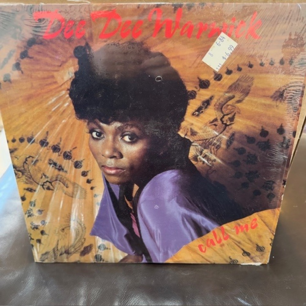 Dee Dee‎ Warwick Call Me Vinyl LP Sutra Records SUS 1014 Soul R&B 1984 Album